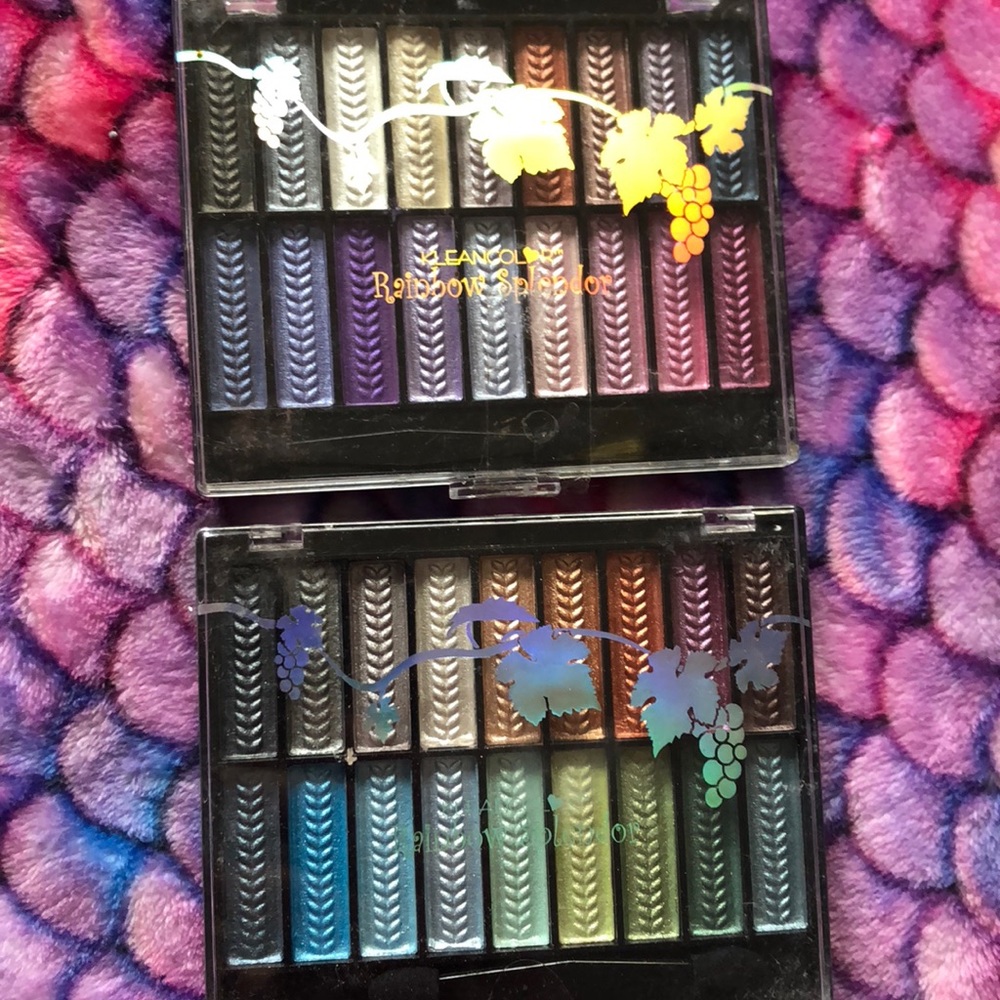 Eyeshadow makeup pallets